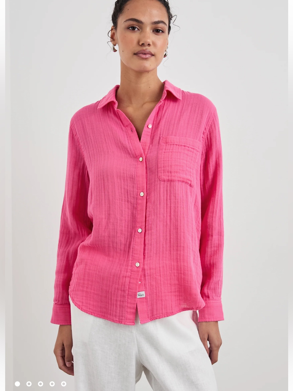 Rails Ellis Shirt In Hibiscus